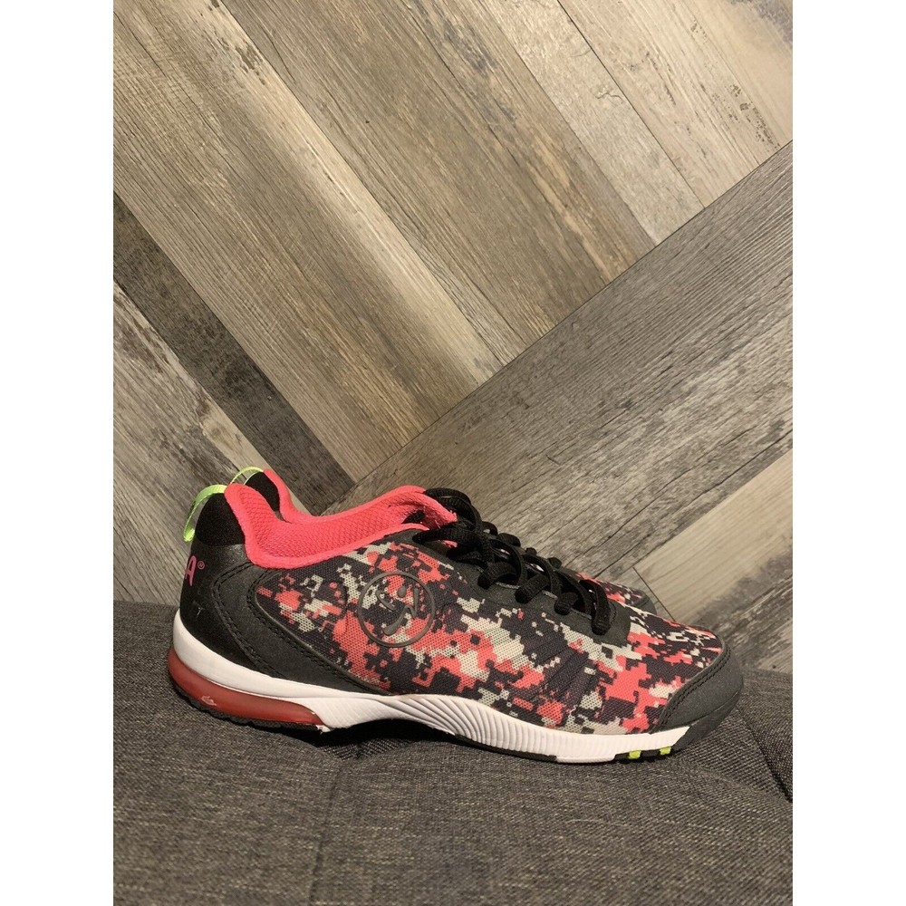 Zumba Impact Pulse Womens Size 5.5 Black Pink Training Running ZU1121-PDB